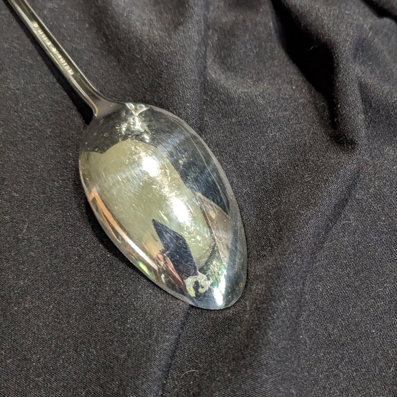 8 New England Silverplate Iced tea spoons - Picture 9 of 11